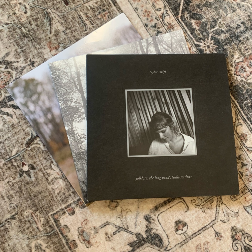 Folklore Long Pond Studio Sessions Vinyl PLUS Folklore Vinyl and Evermore Vinyl!